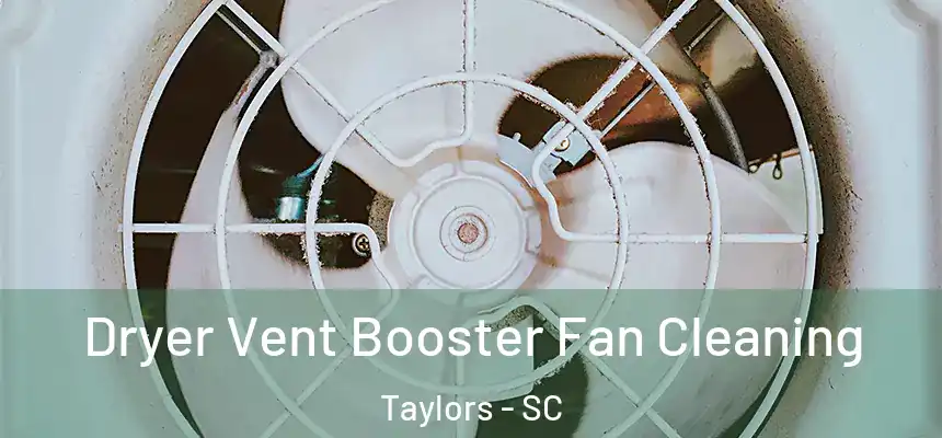  Dryer Vent Booster Fan Cleaning Taylors - SC